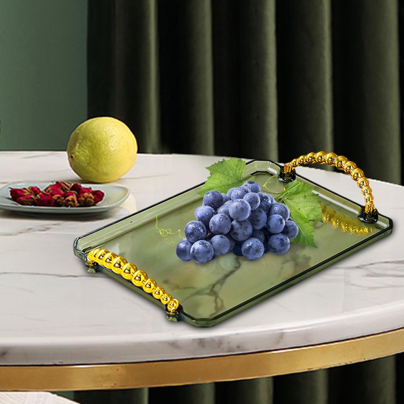 Nordic Serving Tray Bathroom Vanity Tray Snack Candies Plate ...