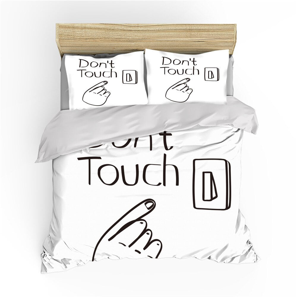 Nordic Simple Continuous Line Drawing Duvet Cover ArtPainting Bedding