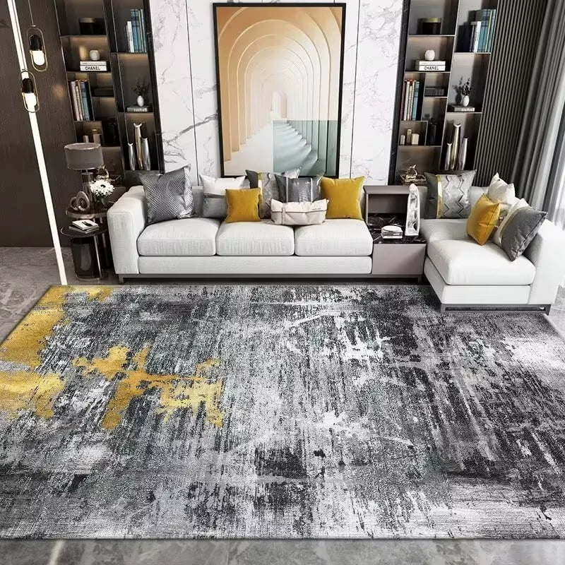 Nordic Simple Style Fluffy Soft Carpet Modern Living Room ration Large ...