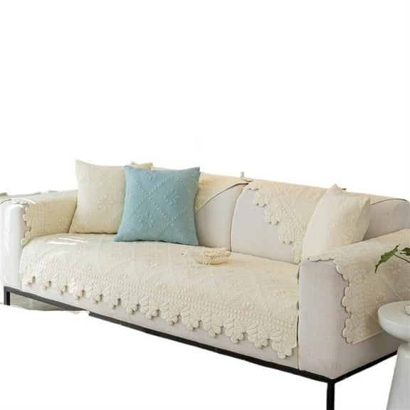 Nordic Sofa Cushion For Living Room Cotton Non-slip Jacquard Sofa Towel Couch Cover Sectional Couch Cover Pad
