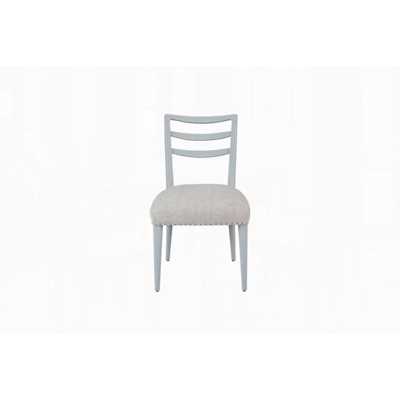 Nordic Solid Wood Dining Chairs - 2-Pack Ocean Colored Finish