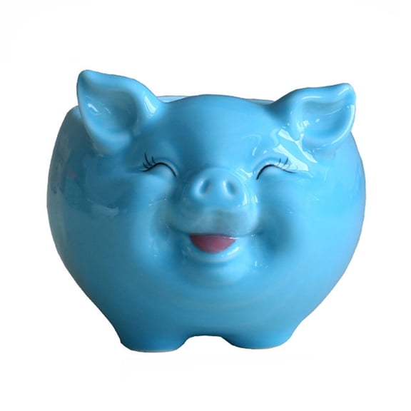 Nordic Style Ceramic Flower Pot Cartoon Pig Succulent Bonsai Potted Plant