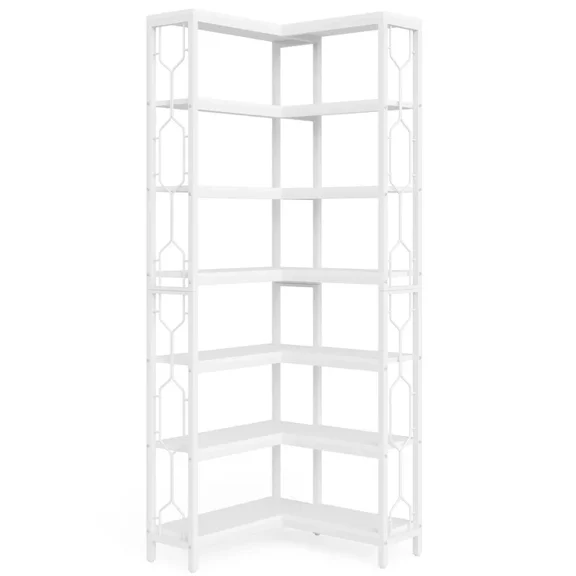 Nordic Style Etagere Corner Bookcase