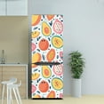 thumbnail image 1 of Nordic Style Fruit Green Leaf Wall Sticker For Refrigerator Self-Adhesive Vinyl Removable Poster Fridge Full Coverage Wallpaper, 1 of 6
