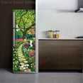 thumbnail image 1 of Nordic Style Fruit Green Leaf Wall Sticker For Refrigerator Self-Adhesive Vinyl Removable Poster Fridge Full Coverage Wallpaper, 1 of 6
