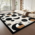 thumbnail image 1 of Nordic Style Geometric Large Rugs for Living Room Modern ration Home Carpet Light Luxury Bedroom Rug Non-slip Washable Mat, 1 of 5