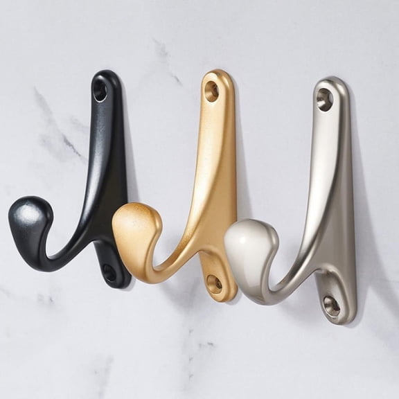 Nordic Style Heavy Duty Wall Mounted Coat Hooks Decorative Hardware Robe Hook for Backpack