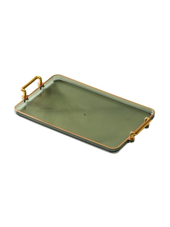 Nordic Style Home Serving Tray Countertop Organizer Multiuse Rectangular