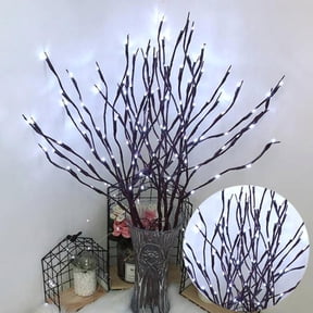 Nordic Style Light Simulation Tree Branches,Tabletop Lighted Bonsai Tree Lamp, Led Tree Branch Lamp, Light Up Tree Lamp for Indoor Decorative(5Pcs Branches)