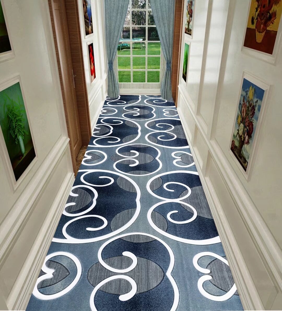 Nordic Style Living Room Hall Carpet Long Hallway Corridor Rugs Runners ...