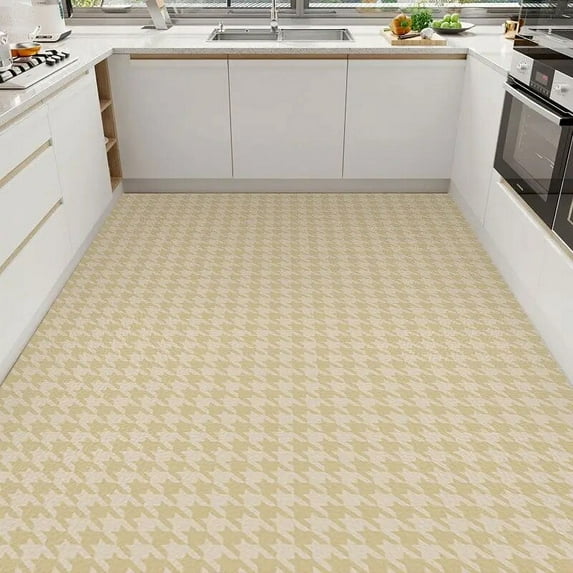 Nordic Style Living Room Rug PVC Leather Kitchen Mat Non-slip Soft Bedroom Carpets Balcony Lounge Rugs Customizable Doormat
