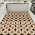 thumbnail image 1 of Nordic Style Living Room Rug PVC Leather Kitchen Mat Non-slip Soft Bedroom Carpets Balcony Lounge Rugs Customizable Doormat, 1 of 5