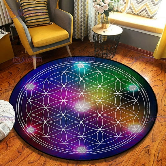 Nordic Style Living Room ration Round Carpet Home r Large Area Carpets Non-slip Floor Mat Minimalist Rugs for Bedroom
