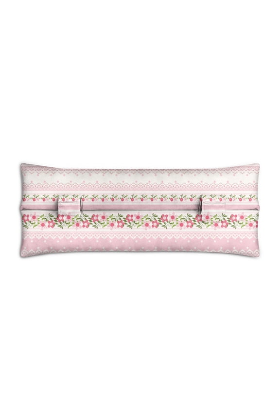 Nordic Style Mastectomy Pillow - Post Heart Surgery Seatbelt Cushion, Floral Chest Protector, Lightweight and Travel-Friendly