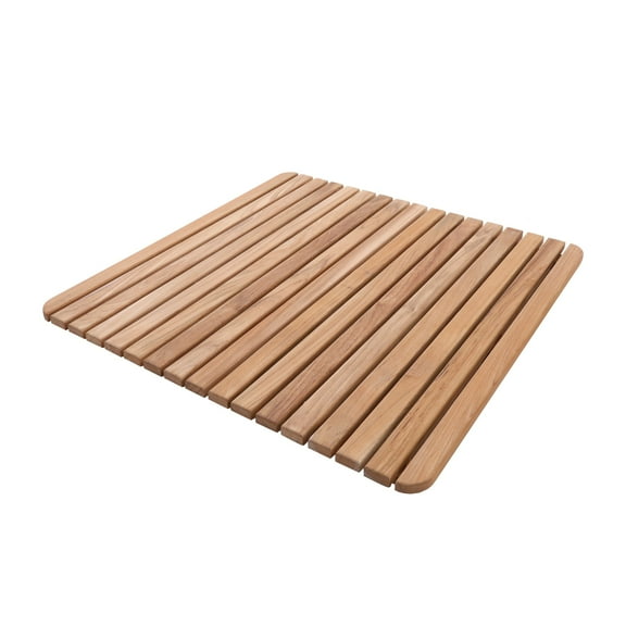Yukon Teak Shower and Bathmat 24" x 24"