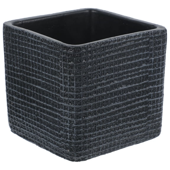 Modern Cement Planter Creative Flower Holder Vertical Plant Container 1 Set