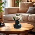 thumbnail image 1 of Nordic Style Plastic Vase, Faux Ceramic Decorative Bowl, Fresh Dried Flower Container, Modern Home Table Decor, Living Room Bedroom Centerpiece, Durable Shatterproof Floral Vase, 1 of 6