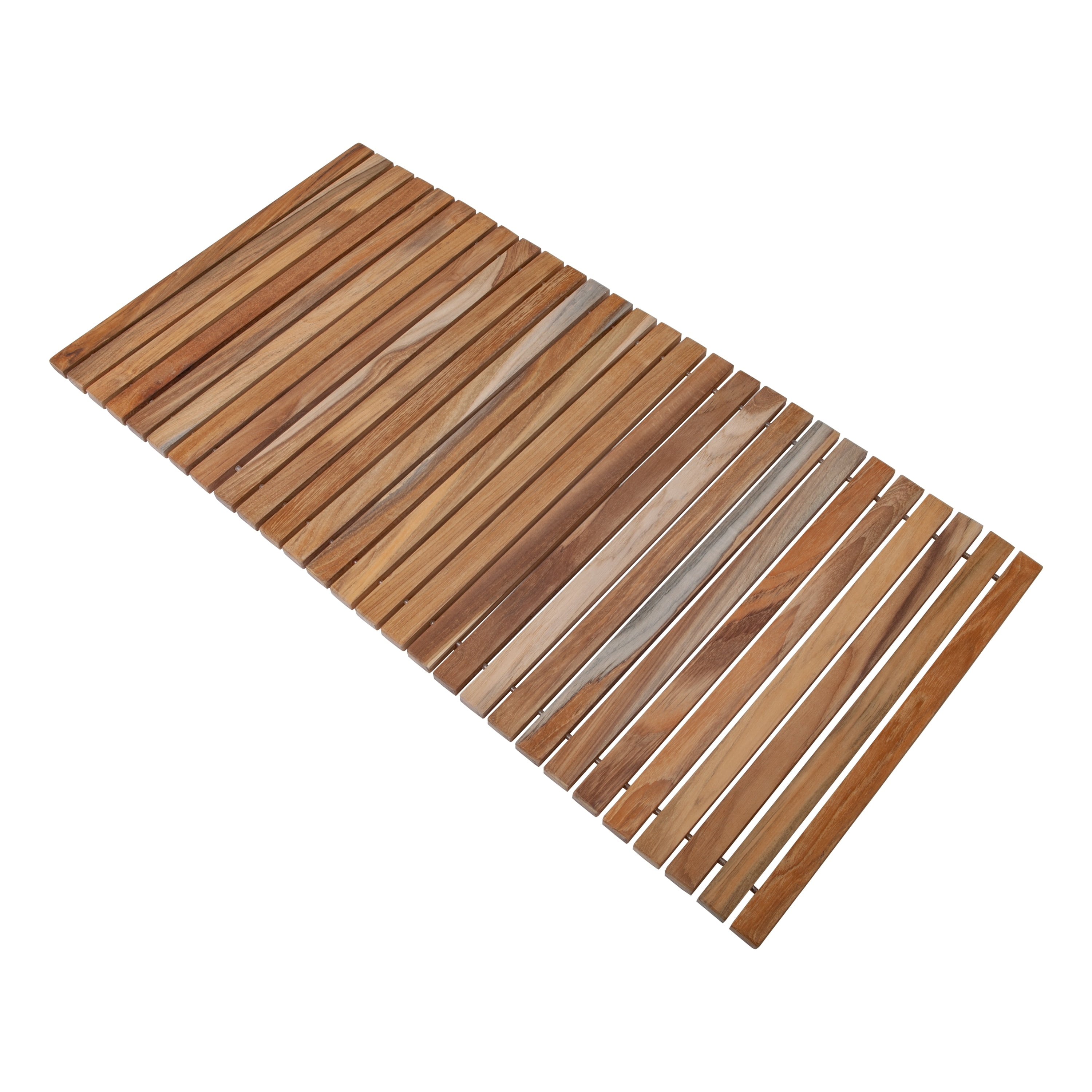 Nordic Natural Teak 40" x 20" Shower and Bath Mat
