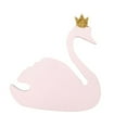 thumbnail image 1 of Nordic Style Swan Princess Crown Wall Mounted Coat Hanger Hook Home Decoration, 1 of 8