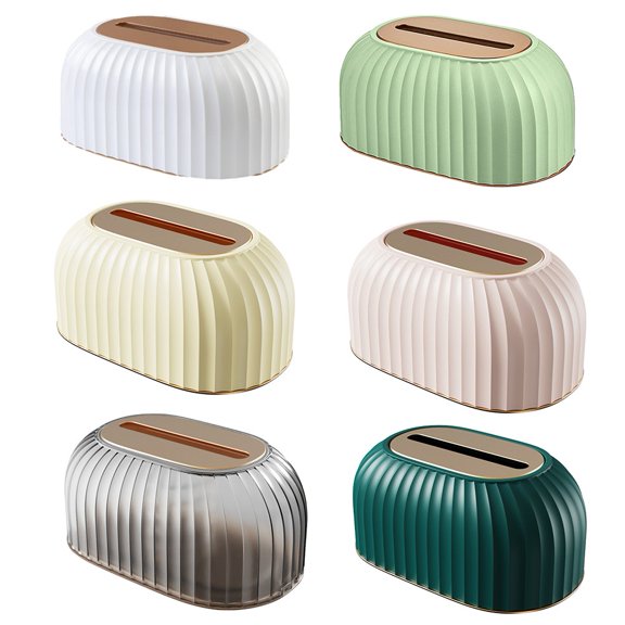 Nordic Style Tissue Storage Box Dispenser With Lifting Napkin Paper Holder Cherry pink YIWEI