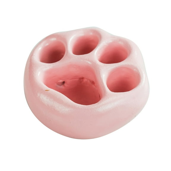 Toyandona Cement Succulent Plant Pot Pink Desktop Vase for Indoor Use 1Set 3.1x3.1x1.5in