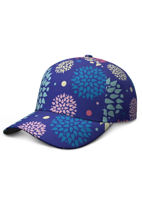 Nordic Style Washed Baseball Cap – Bohemian Dad Hat with Tribal Patterns, Lightweight, Quick-Drying Unstructured Cap, Gift for Men, Women, Outdoor Sports
