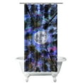 thumbnail image 1 of Nordic Tribal Style Shower Curtain 36x72 Inches Quick-Dry Polyester Bathroom Décor with Plastic Rings for Bathtub, 1 of 5