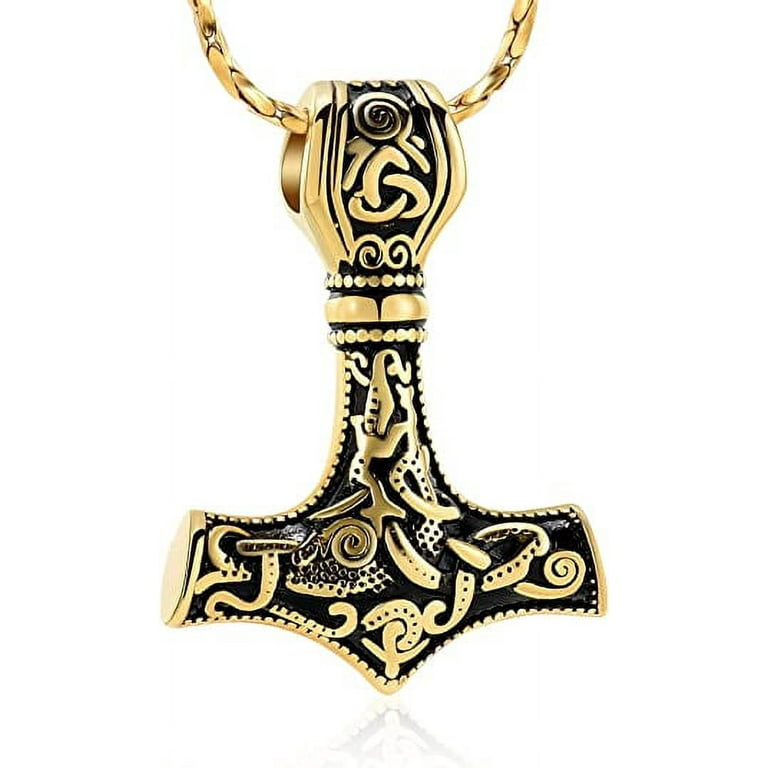 Viking cremation jewelry deals