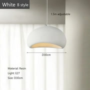 Nordic Wabi-Sabi Wind Led Chandelier Dining Room Pendant Lights Lustre Home Decor Bar Lamp Bedroom Loft Hanging Light Fixture