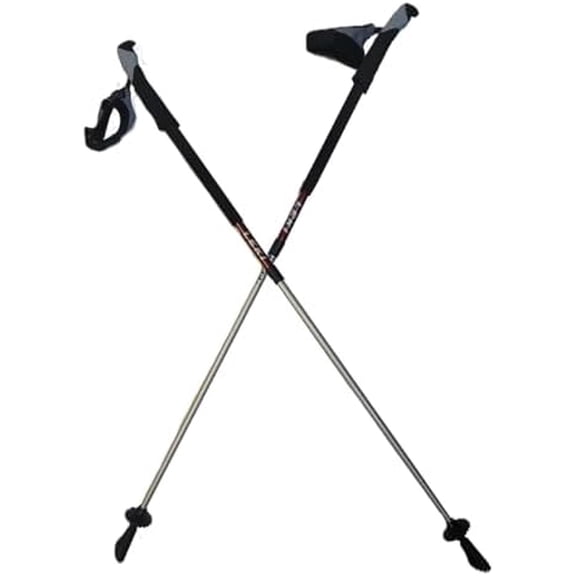 Nordic Walking Walker Unlimited Fully Adjustable Walking Pole 100-130cm Red$$Sport & Recreation Other