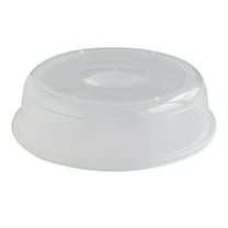 Nordic Ware 10" Microwave Splatter Cover, Clear Plastic,