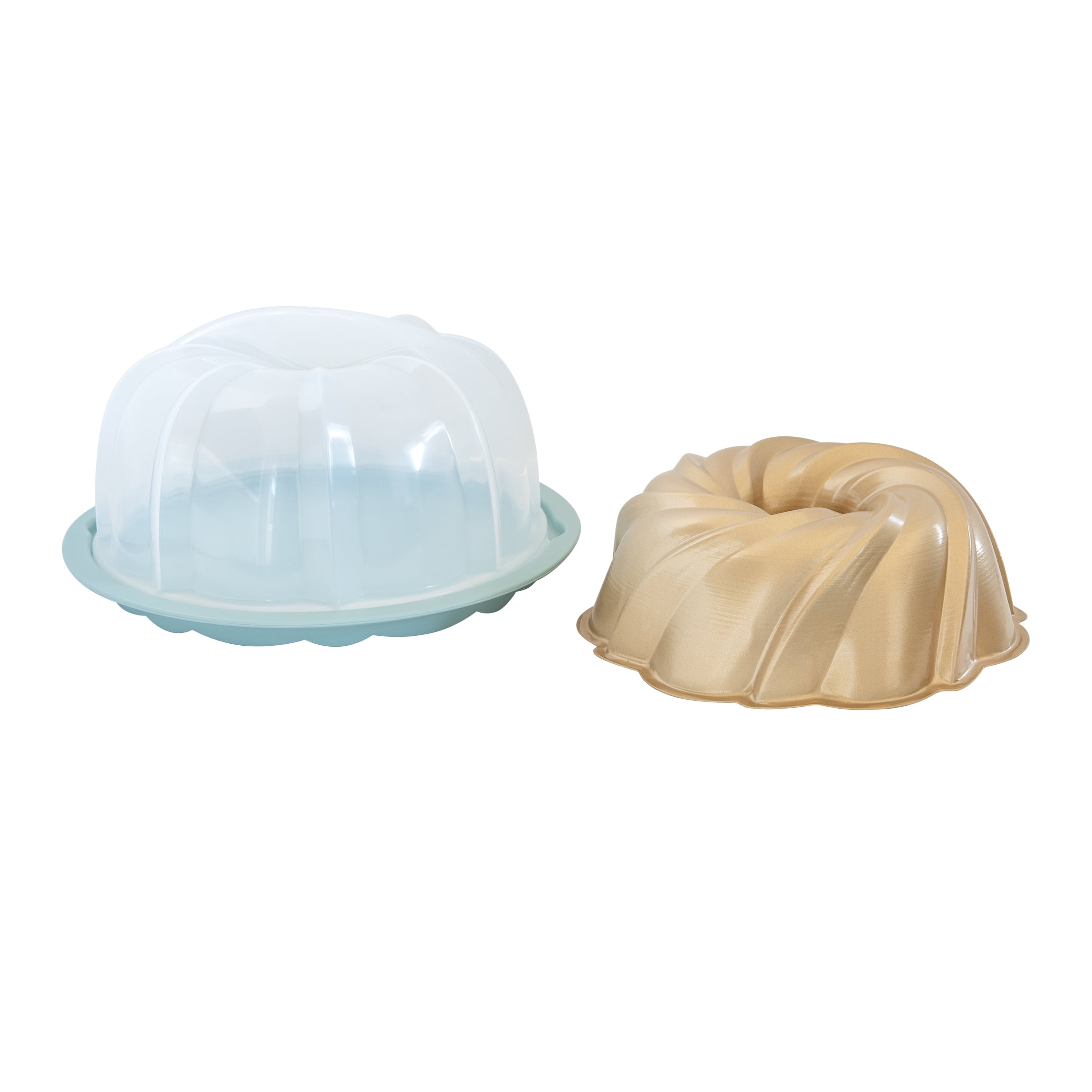 Nordic ware 12 cup bundt pan gold sales
