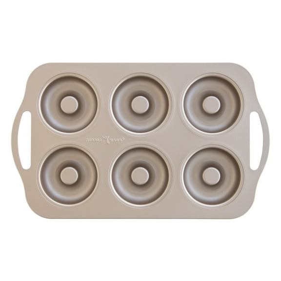 Nordic Ware 6 Cavity Nonstick Steel Donut Pan