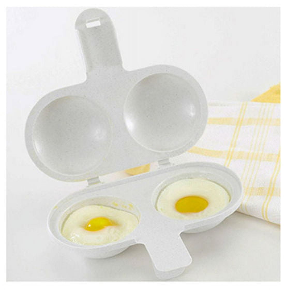 Nordic Ware 64702 Double Cup Cavity Microwave Egg Poacher