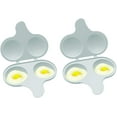 thumbnail image 1 of Nordic Ware Microwave Egg Poacher - 2 Cavity, Plastic - 2 Pack, 1 of 4