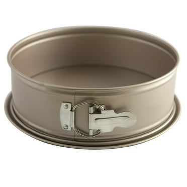 Nordic Ware 9” Nonstick Steel Springform Cake Pan, Rose Gold