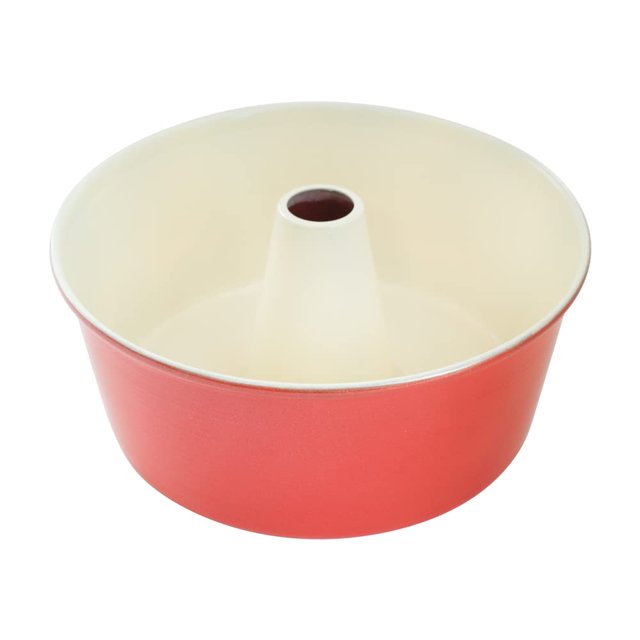 Nordic Ware Angel Food Cake Pan, 16Cup, Red