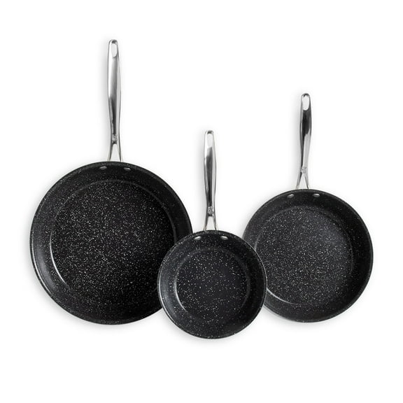 Nordic Ware Basalt 3 Piece Frying Pan Set