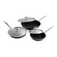 thumbnail image 1 of Nordic Ware Basalt 6 Piece Sauté Skillet & Lids Set, 1 of 9