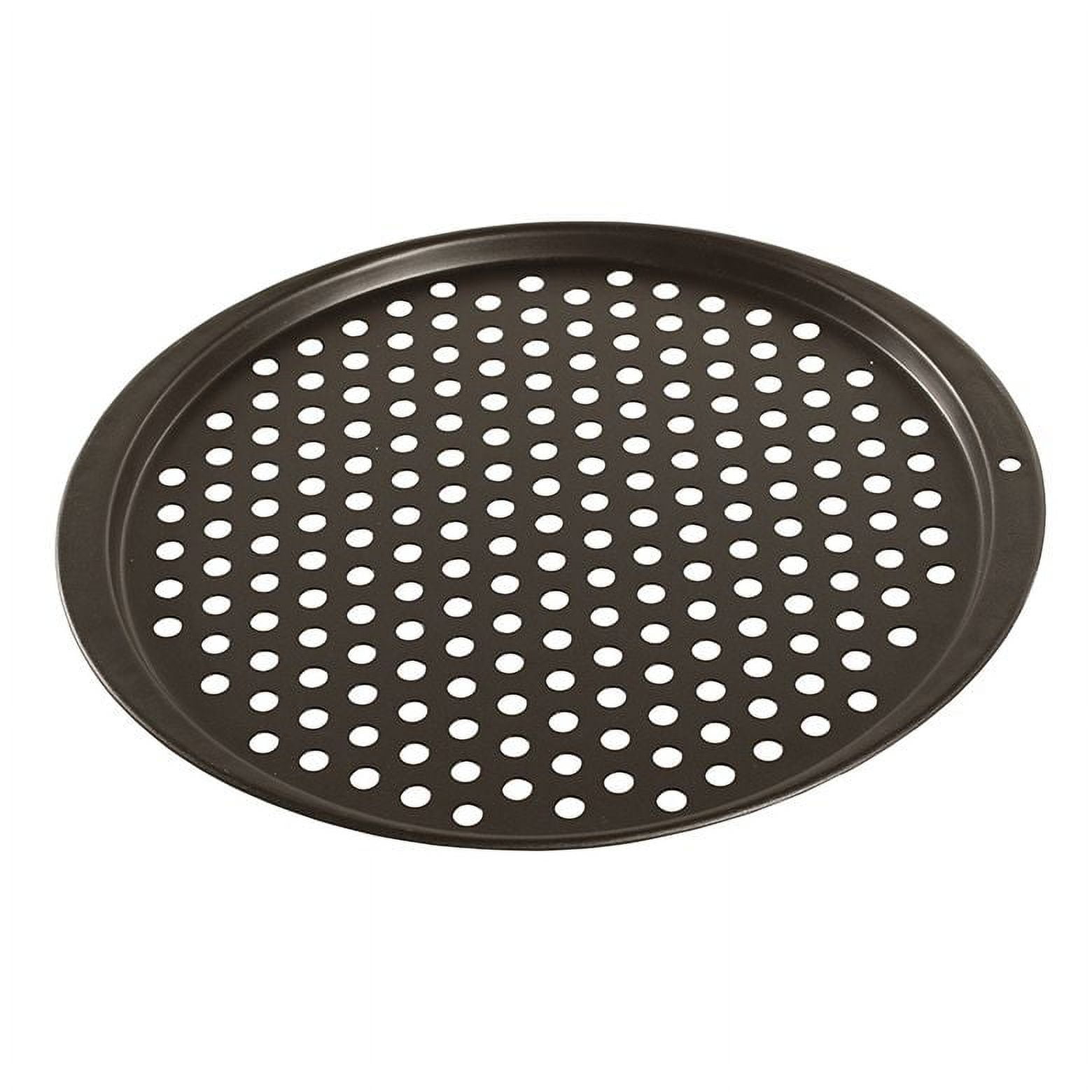 Nordic Black Nonstick Aluminum 12-Inch Pizza Pan