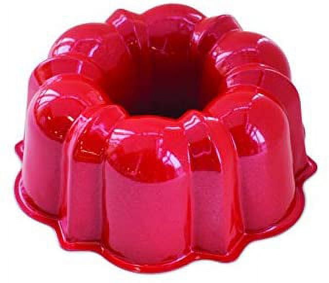 Nordic Ware Bundt Pan Formed, 3Cup, Red