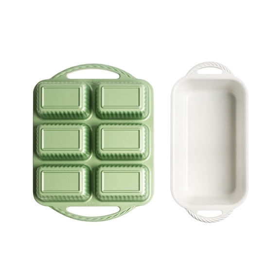 Nordic Ware Cardamom Bakeware 2 Piece Loaf Set