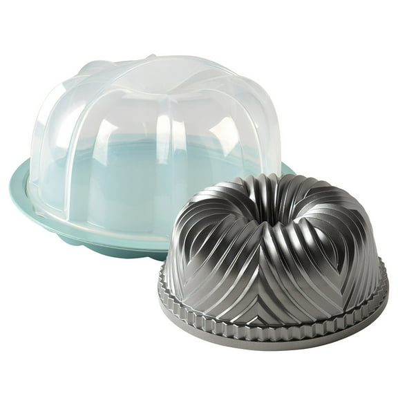 Nordic Ware Cast Bavaria Bundt with Cake Keeper