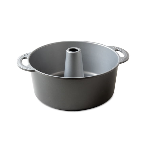 Nordic Ware USA Cast Aluminum Pound Cake and Angel Food Pan - Walmart ...