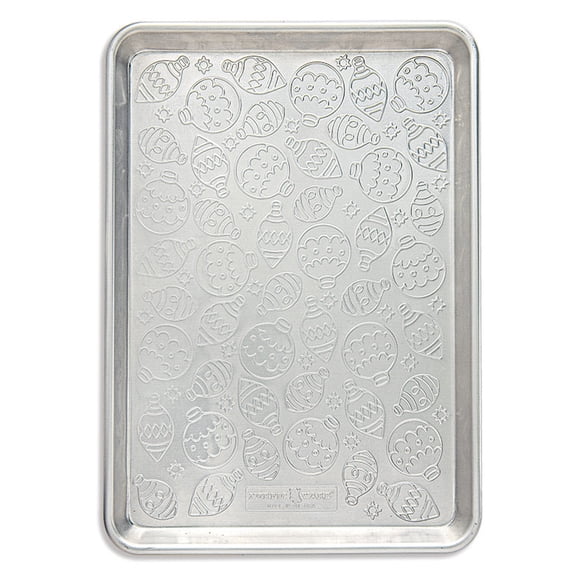 Nordic Ware Embossed Naturals Ornament Pattern Half Sheet Pan