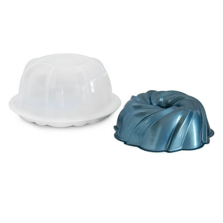 Nordic Ware Formed Swirl Bundt® Pan with Cake Keeper