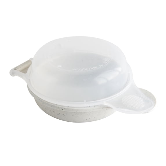 Nordic Ware Microwave Eggs 'N Muffin Pan, White, 4.1" x 4.1"