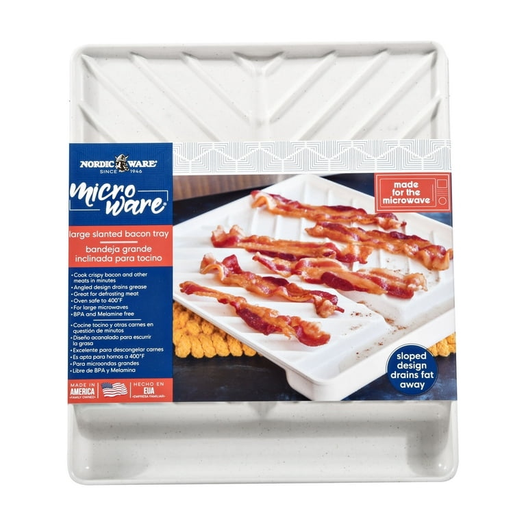Nordic Ware Microwave 2 Sided Bacon / Meat Grill