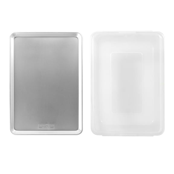 Nordic Ware Natural Aluminum Big Sheet with Lid, Silver