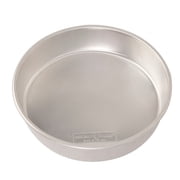 Nordic Ware Naturals 10 Inch Round Layer Cake Pan, Silver Aluminum